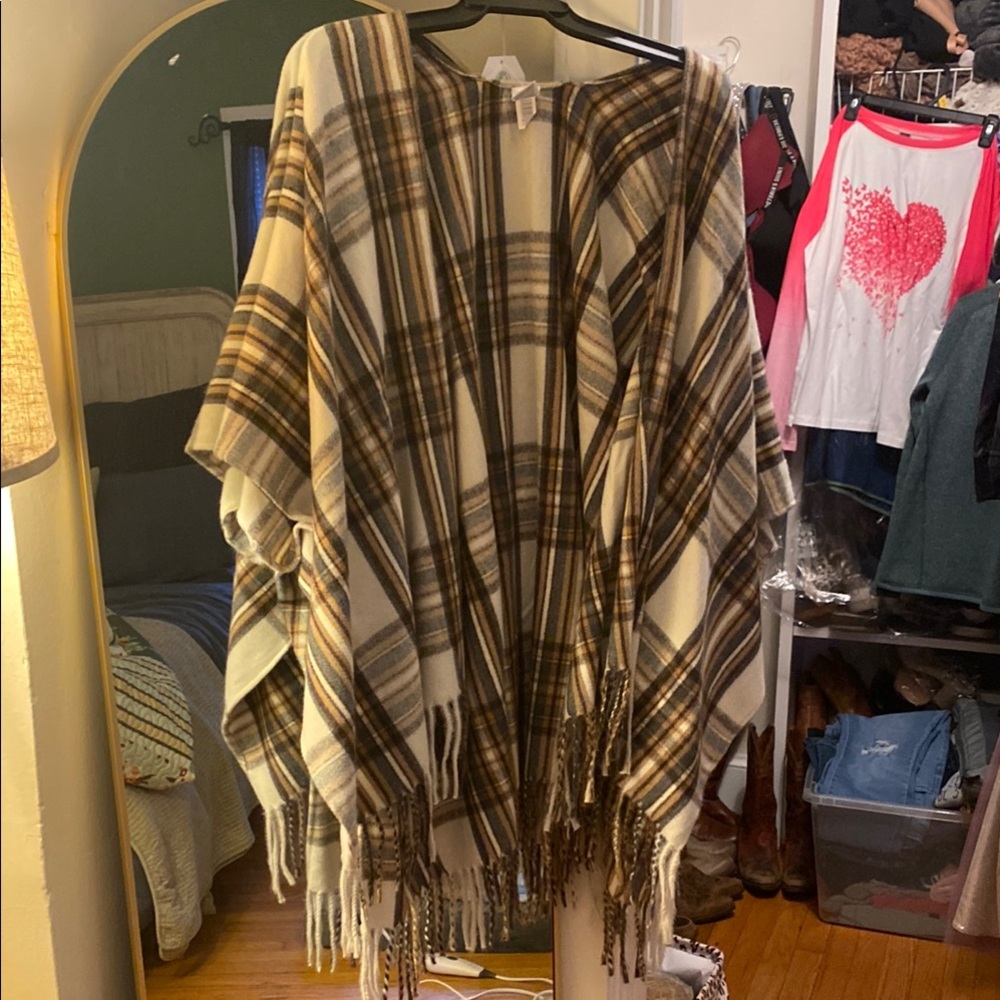 Universal Brown and Cream Cardigan Sweater